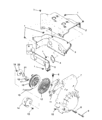 Blower Housing & Recoil Starter Sport & Sport Touring 0980243