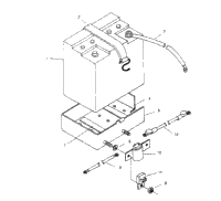 Battery Box Assembly Lite Deluxe 0953431