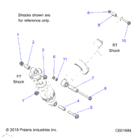 Suspension, Shock Mounting, Rear Susp