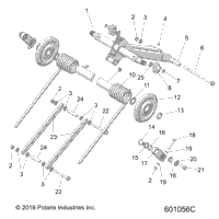 Suspension, Torque Arm, Rear