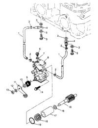 Oil Pump 500 0972764, European 500 E972764, 500 Sks , European 500 S