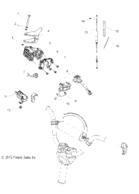 Engine, Throttle Control Asm. All Options