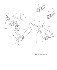 Chassis, Clutch Guard & Footrests
