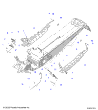 Chassis, Clutch Guard, Footrests, & Runningboards