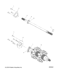 Drive Train, Jackshaft & Driveshaft All Options