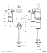Suspension, Shocks, Ifs, Internals S25tdz8rs/Rel