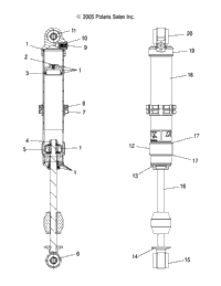 Shock, Front Track /Esa (4997459745C11)