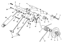 Rear Torque Arm Trail Touring 0962262, & European Trail Touring