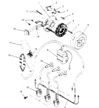 Magneto Assembly Xlt Sp 0956756, Xlt Sp 0956456, & European (4930763076D001)