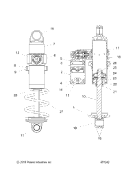 Suspension, Shock, Front Track