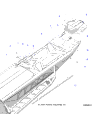 Chassis, Rear, Misc. Covers And Snowflap