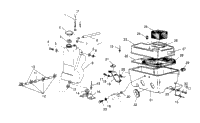 Oil Tank / Air Box Assembly Sport 0950443, Sport Touring & Europ
