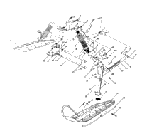 Front Suspension And Ski Trail