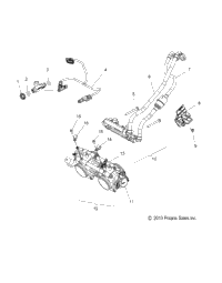 Fuel System, Rail, Lines & Throttle Body