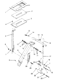 Shift Linkage Assembly Widetrak Gt & European Widetrak Gt E95206