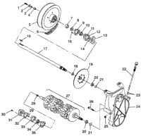 Drive Train 600 Xcr , 600 Xcr Se H975677 & European 600 Xcr Se E97