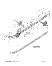 Suspension, Rail Asm. All Options