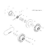 Drive Train, Clutch, Secondary All Options