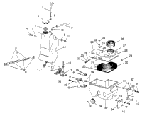 Oil Tank / Air Box Assembly 500 Efi 0952774, Efi Sks , Efi Sks Pt