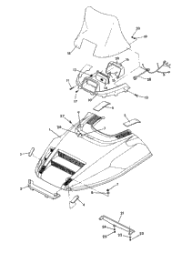 Hood Assembly Indy Lite/Star Lite