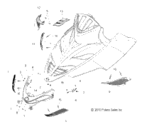 Body, Hood Screens & Hinge Asm