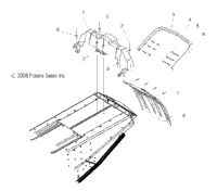 Body, Rear Bumper, Snowflap, & Taillight Housing