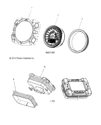 Electrical, Speedometer/Multi Function Gauge All Options