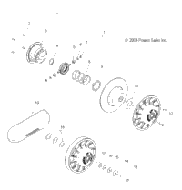 Drive Train, Clutch, Secondary All Options
