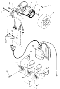 Magneto Assembly Storm 0965782, Storm Sks 0965582, Euro Storm , Euro