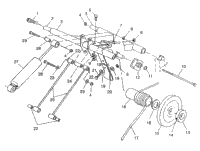Rear Torque Arm 700 Rmk 0970966, 700 Sks , & European 700 Sks E970