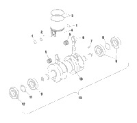 Piston & Crankshaft S02nl8cs/Csa