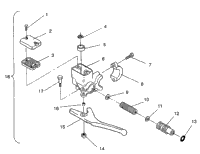 Master Cylinder Assembly Trail/0930761 & Trail Deluxe