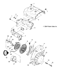 Blower Housing & Recoil Starter
