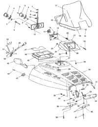 Hood Assembly Trail/0930761 & Trail Deluxe/0930243