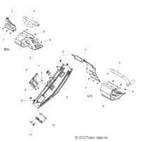 Chassis, Clutch Guard & Footrests