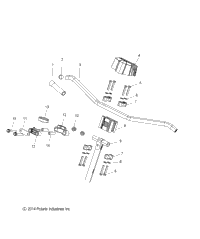 Steering, Upper & Handlebar Asm. S15da6 All Options