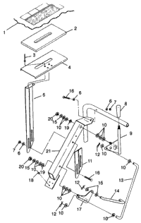 Shift Linkage Widetrak Lx 0982065 & European Widetrak Lx