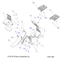 Chassis, Clutch Guard & Footrests All Options