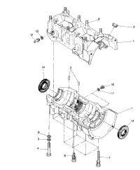 Crankcase 500 & 500 Classic