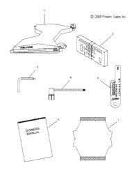 Tools, Tool Kit & Owners Manual All Options