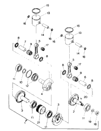 Piston And Crankshaft 400