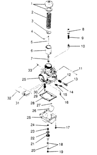 Carburetor Assembly Super Sport
