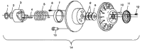 Driven Clutch Widetrak Lx 0982065 & European Widetrak Lx