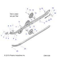 Suspension, Rail Asm