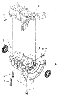 Crankcase Indy Lite Gt