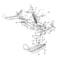 Front Suspension & Ski 500 Sp/500 Sks