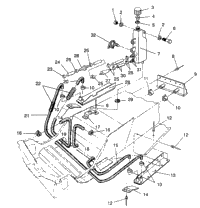 Cooling System 500 Efi/0930674 & 500 Efi Sks/0930574
