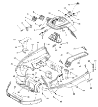 Nosepan & Console Assembly Lite/0933433,Starlite/0933427 & Lite Deluxe