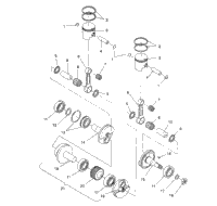 Piston & Crankshaft 440 Xcr