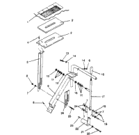 Shift Linkage Assembly Widetrak Lx & European Widetrak Lx E962064